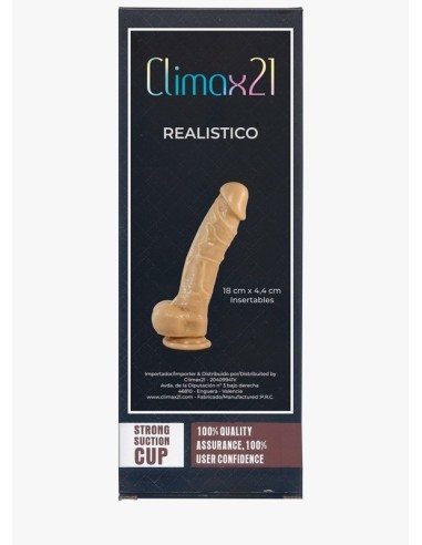 Realistic 24 cm climax21 silicone dildo.