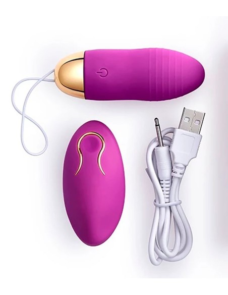 Huevo Vibrador con mando Climax21. Recargable USB