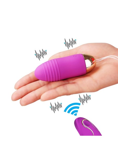 Female vibrating egg recargeable. Remote control.