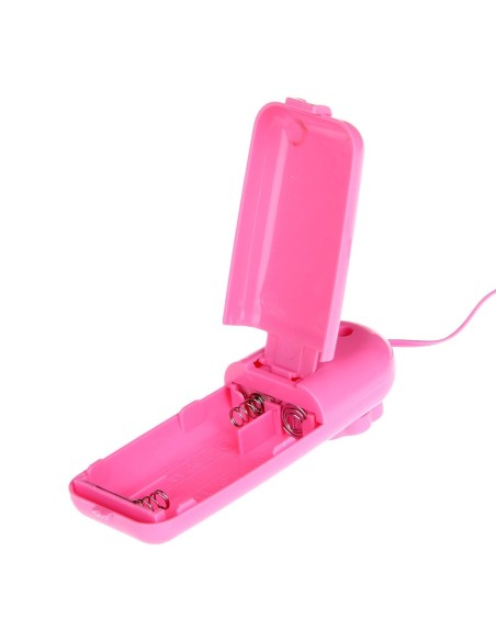 Mini Huevo Vibrador rosa con mando.