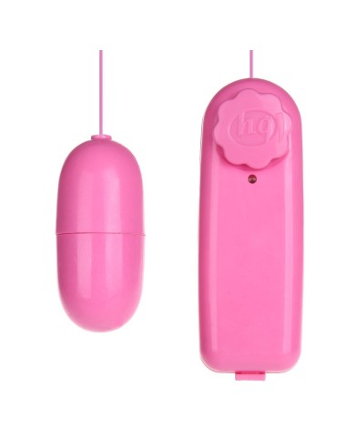 Mini Huevo Vibrador rosa con mando.