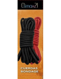 Cuerda bondage roja