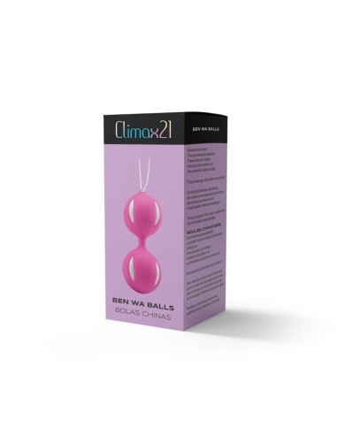 Bolas Chinas de ABS rosa Climax21