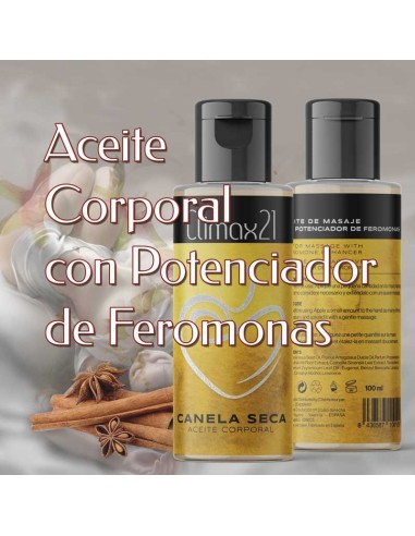 Dry cinnamon erotic oil 100 ml Climax 21.