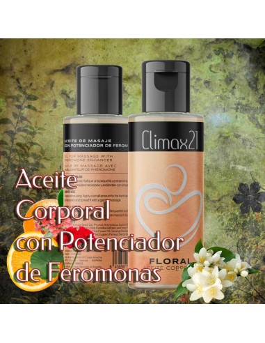 Floral erotic oil 100 ml Climax 21.